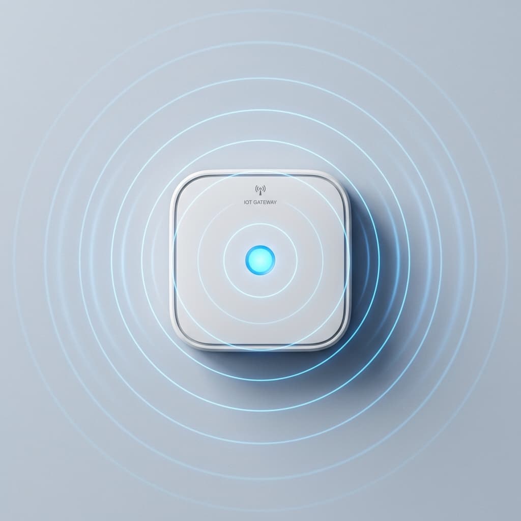 Configuring LoRaWAN and NB-IoT building gateway module